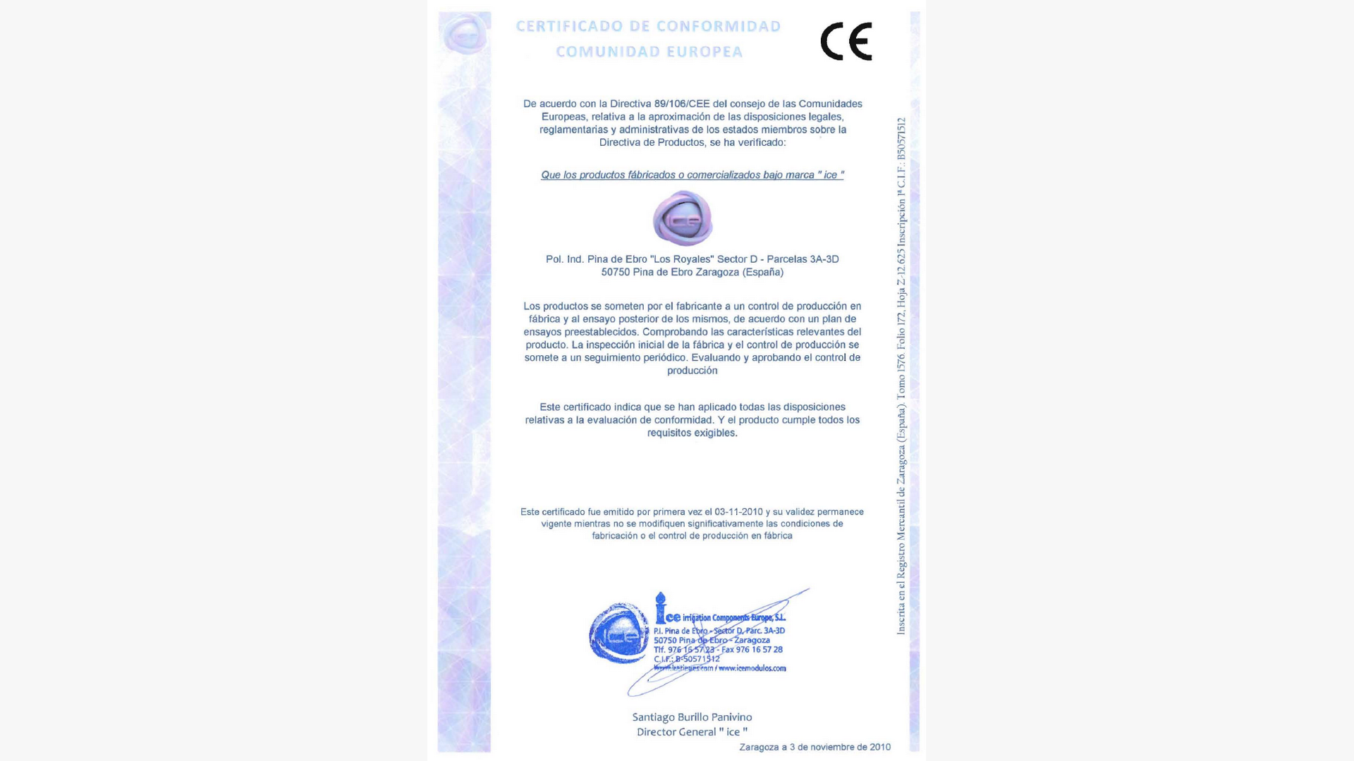 Certificat de Conformitate ICE_pc